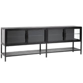 Ewing Antique Gunmetal Finish Sideboard
